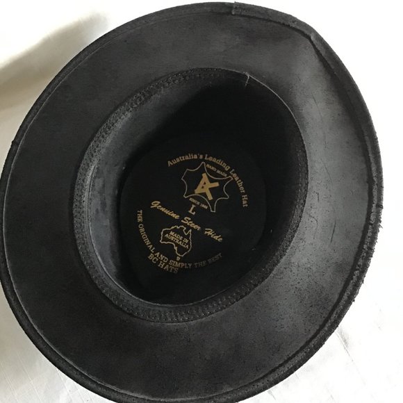 BC Hats Connor Handmade  Australian Leather Hat - Picture 6 of 7